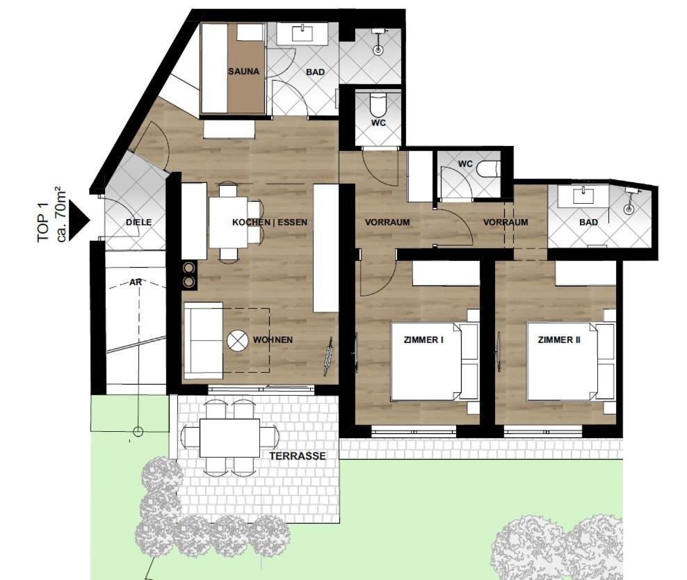 Appartement Alpenrot Sankt Johann im Pongau Exteriér fotografie